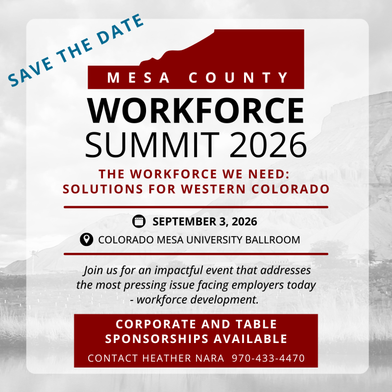 A save the date flyer with information about the date, time and sponsorship opportunities. All details available on the webpage. 